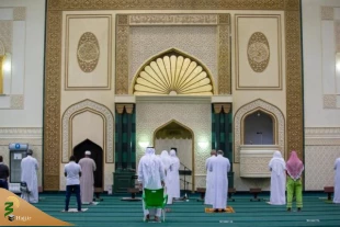 اقامه نماز در مساجد مکه مکرمه پس از ۳ ماه تعطیلی + عکس 6