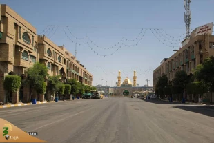 ممنوع شدن ورود به بین‌الحرمین در کربلا به دلیل شیوع کرونا 3
