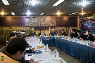 With the presence of the Supreme Leader’s representative in Hajj and Pilgrimage affairs
Surveying the strategies and approaches of the Arbaeen 99 ceremony
 2