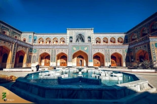 اوج هنر ایرانی در کاشی‌کاری های عتبات جلوه‌گر است 2