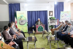 دیدار کارگزاران فرهنگی واجرایی حج وزیارت خراسان شمالی با نماینده محترم ولی فقیه و امام جمعه بجنورد 2