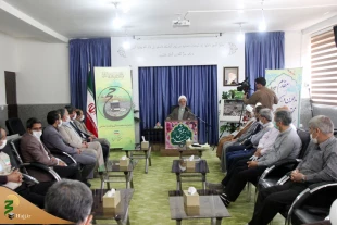 دیدار کارگزاران فرهنگی واجرایی حج وزیارت خراسان شمالی با نماینده محترم ولی فقیه و امام جمعه بجنورد 6
