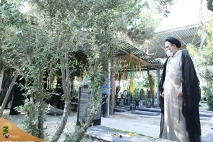 Commemoration of Hajj and Mena martyrs in Behesht Zahra 4