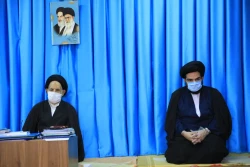 دیدار مدبر حراست بعثه مقام معظم رهبری با نماینده ولی فقیه در استان خراسان جنوبی  7