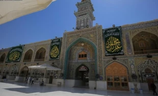 تزیین حرم علوی به مناسبت میلاد امام رضا(ع) 4