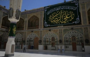 تزیین حرم علوی به مناسبت میلاد امام رضا(ع) 5