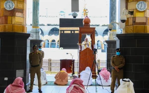 نماز جمعه مسجدالحرام برگزار شد + تصاویر 