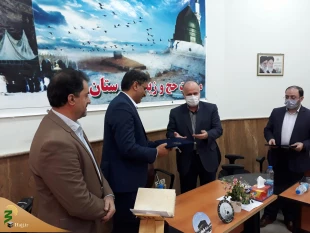مراسم تکریم و معارفه مدیرکل حج و زیارت لرستان برگزار شد