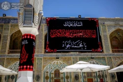 حرم حضرت امیرالمؤمنین(ع) در عزای امام جواد(ع) سیاهپوش شد+ تصاویر 4