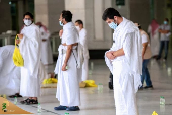 آغاز مراسم حج در میان محدودیت های ویروس کرونا 25