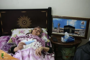 دیدار مسئولان حوزه حج و زیارت و رئیس بنیاد شهید با خانواده شهید منا 5