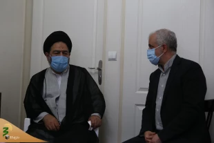 دیدار مسئولان حوزه حج و زیارت و رئیس بنیاد شهید با خانواده شهید منا 6