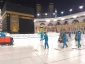 نظافت مسجدالحرام پس از طواف حجاج+ عکس 6