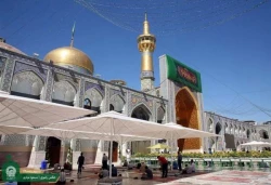 تولیت آستان قدس رضوی از نصب سایبان‌هایی در صحن‌های حرم مطهر خبر داد 2