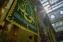 حرم حضرت اباالفضل العباس (ع) مزیّن به نام امیرالمؤمنین(ع) شد+تصاویر 6