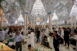 جشن عید امامت و ولایت در بارگاه علوی + عکس 4