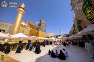 جشن عید امامت و ولایت در بارگاه علوی + عکس 10