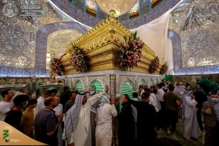 جشن عید امامت و ولایت در بارگاه علوی + عکس 12