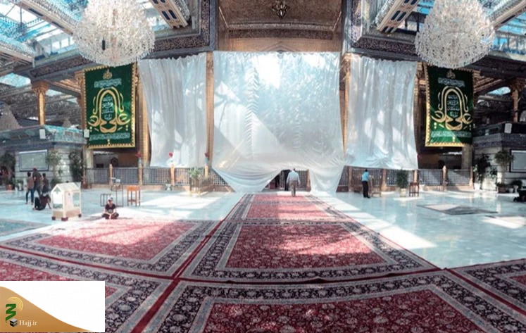 ایوان طلای حرم حضرت ابوالفضل العباس (ع) رونمایی شد+ عکس 2