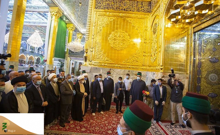 ایوان طلای حرم حضرت ابوالفضل العباس (ع) رونمایی شد+ عکس 2