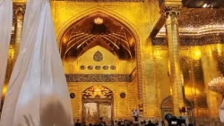 ایوان طلای حرم حضرت ابوالفضل العباس (ع) رونمایی شد+ عکس 2