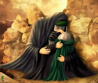 فیلم اجرای صحنه روز عاشورا در کشور عراق