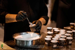 برگزاری عزاداری های عاشورایی در موکبهای نجف اشرف با رعایت پروتکل‌های بهداشتی (گزارش تصویری)
 8
