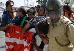 40 زخمی در حمله پلیس هند به عزاداران حسینی