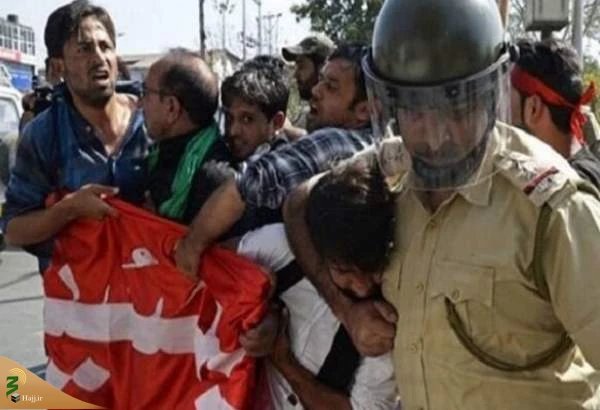 40 زخمی در حمله وحشیانه پلیس هند به عزاداران حسینی 2