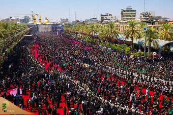مراسم عزاداری ظهر عاشورا در کربلای معلی - 2 28