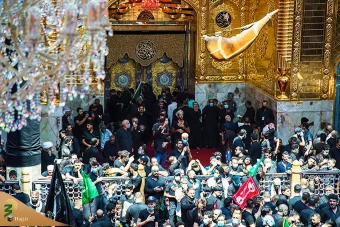 مراسم عزاداری ظهر عاشورا در کربلای معلی - 2 18