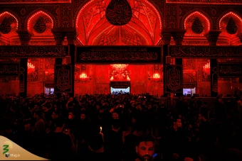 مراسم عزاداری شام غریبان در کربلای معلی  14
