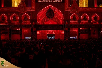 مراسم عزاداری شام غریبان در کربلای معلی  8