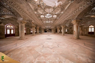 هنر معماری اسلامی در صحن حضرت فاطمه زهرا (س) 6