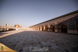 هنر معماری اسلامی در صحن حضرت فاطمه زهرا (س) 11