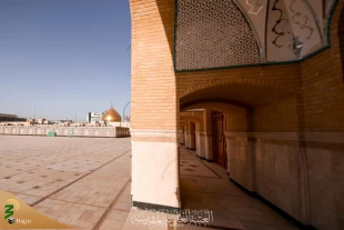هنر معماری اسلامی در صحن حضرت فاطمه زهرا (س) 13