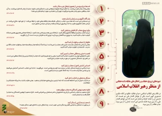 اطلاع نگاشت| شیوه‌های ترویج حجاب و مقابله با بدحجابی از منظر رهبر انقلاب
