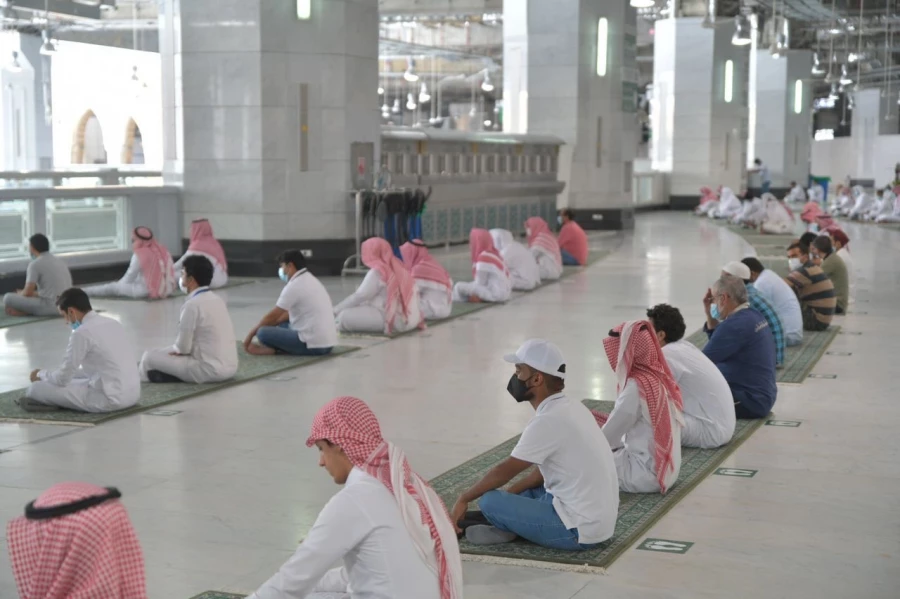 نماز جمعه مسجدالحرام برگزار شد 2