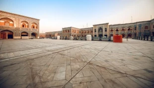 آماده سازی شبستانهای صحن حضرت فاطمه (س) برای ایام اربعین 3