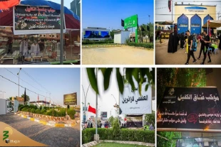 توزیع میلیونی ماسک در حرم حسینی 3