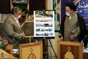 رونمایی از نگارخانه عبرات  4