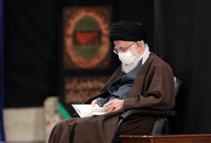 مراسم عزاداری و قرائت زیارت اربعین با حضور رهبر انقلاب برگزار شد