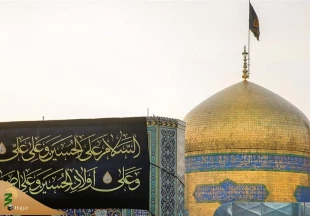 مراسم عزاداری شب اربعین حسینی در حرم مطهر رضوی 3