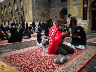 مراسم اربعین حسینی در جوار حرم مطهر رضوی 5