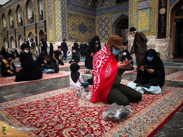 مراسم اربعین حسینی در جوار حرم مطهر رضوی 5