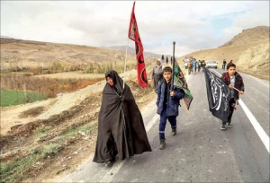 امسال خدمات بین راهی به زائران پیاده مشهد وجود ندارد