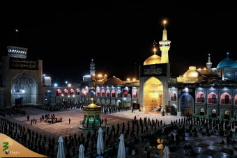 مراسم خطبه‌خوانی شام شهادت ثامن الحجج علی بن موسی الرضا علیه السلام 4