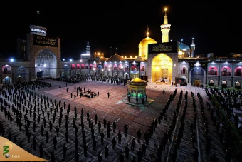 مراسم خطبه‌خوانی شام شهادت ثامن الحجج علی بن موسی الرضا علیه السلام 6