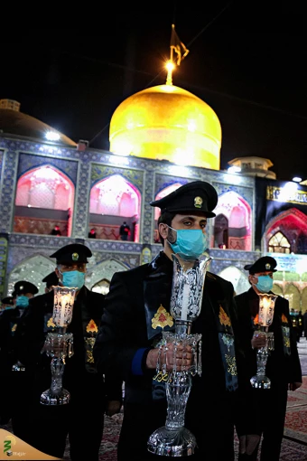 مراسم خطبه‌خوانی شام شهادت ثامن الحجج علی بن موسی الرضا علیه السلام 15