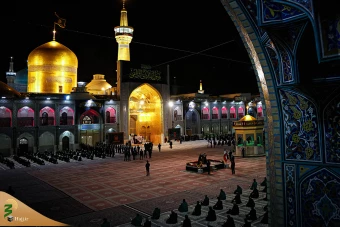 مراسم خطبه‌خوانی شام شهادت ثامن الحجج علی بن موسی الرضا علیه السلام 9